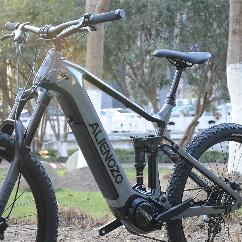 Carbon Ebike Mtb Ebike 29Er Frame E Bike 29 Vanmoof Taiwan Electric Bicycle Shimano Deore Vtt Electrique Downhill Ebike Enduro