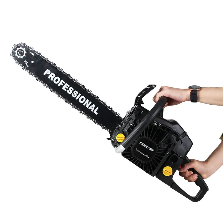 High Performance 8500rpm Professional Fuel Chain Saw Wood Cutting Machine