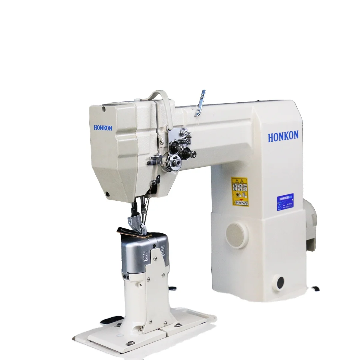 HK-810D Single or double needle post-bed suitable for Martin boots, leather shoes other materials shoes sewing machine