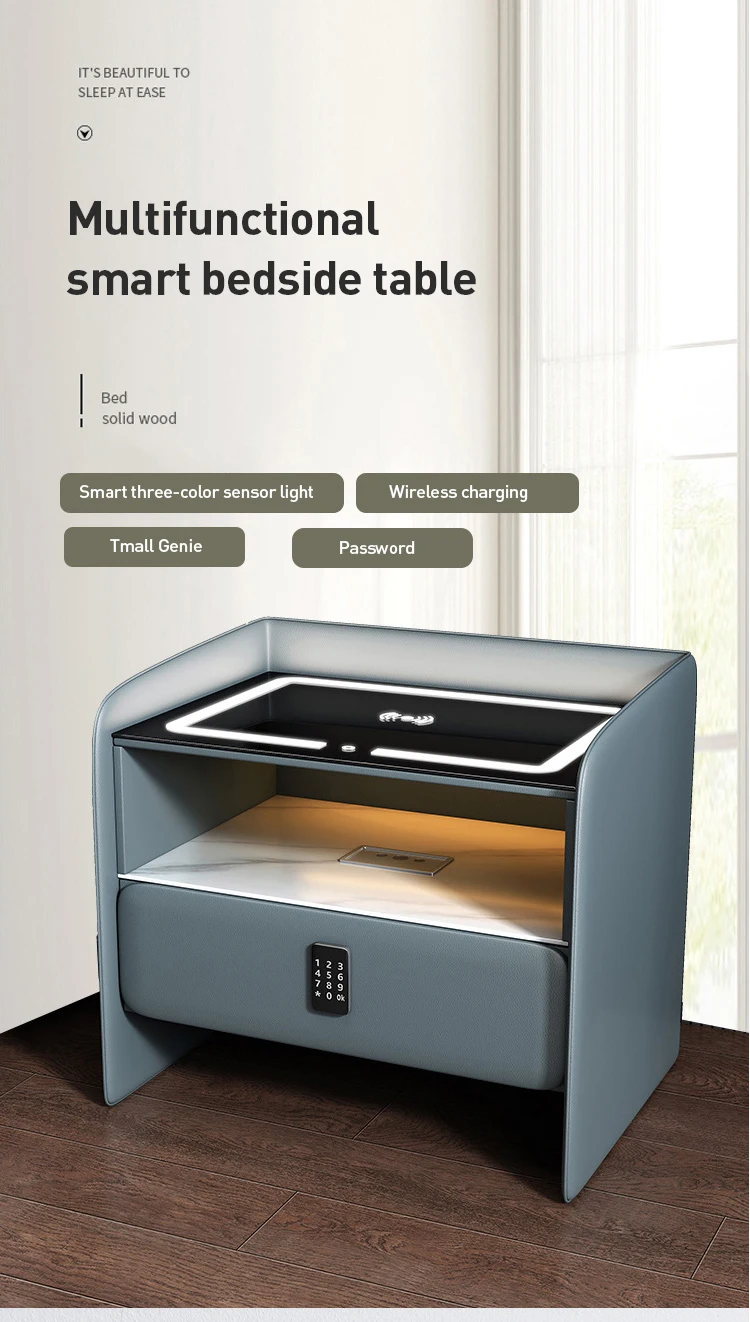 storage cabinet with drawers night table bedside with led bedside table storage drawers divider box