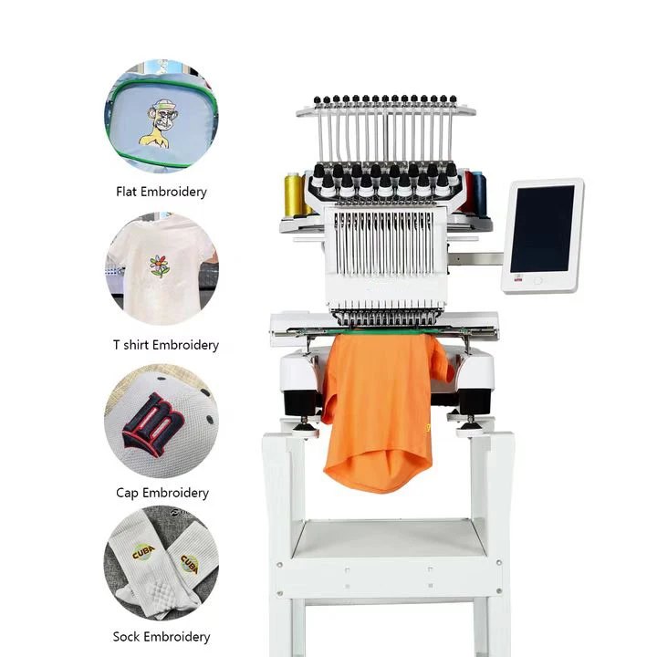SALE good quality single/1 head computer embroidery machine