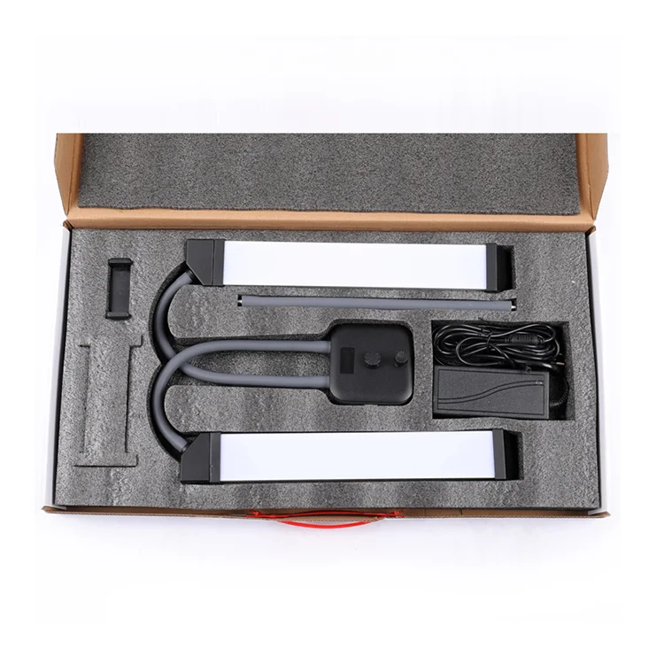Dual led light double head professional photo beauty salon led floor light