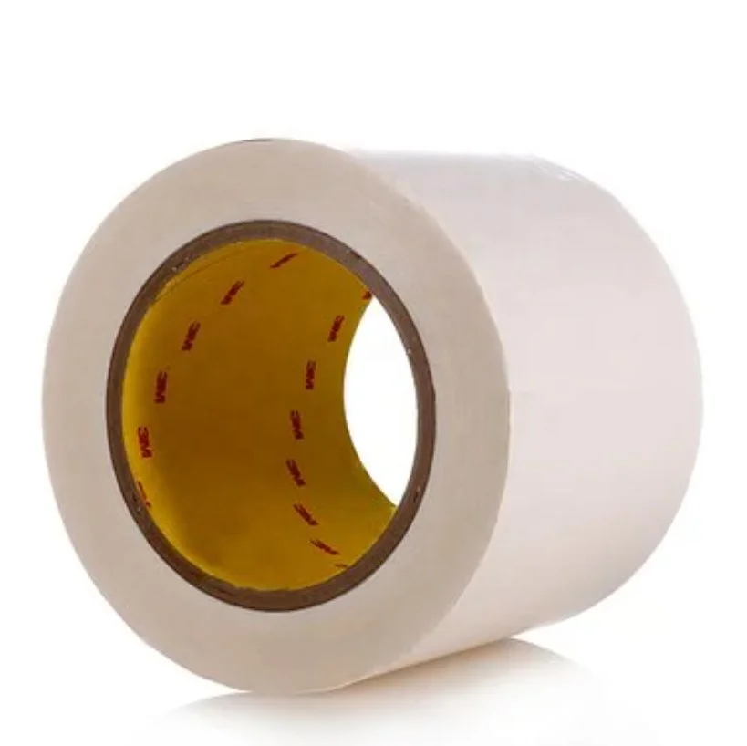 3M 9009 1.9 mil double coated tape with a PET polyester carrier on a 55 lb densified kraft paper liner DK