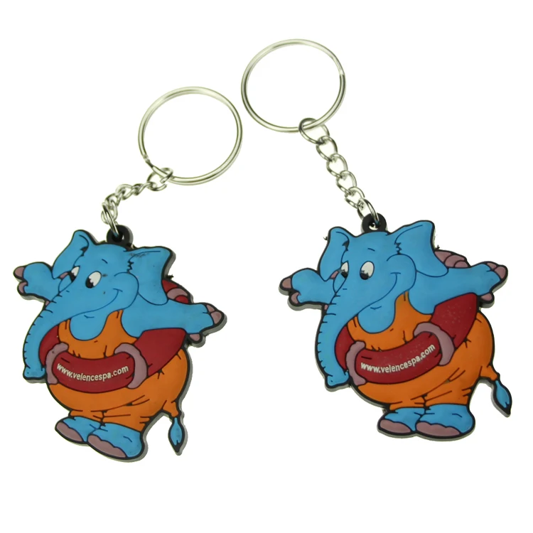 2022 Souvenirs Cheap Personalized 3d Dubai Custom Rubber Keychain