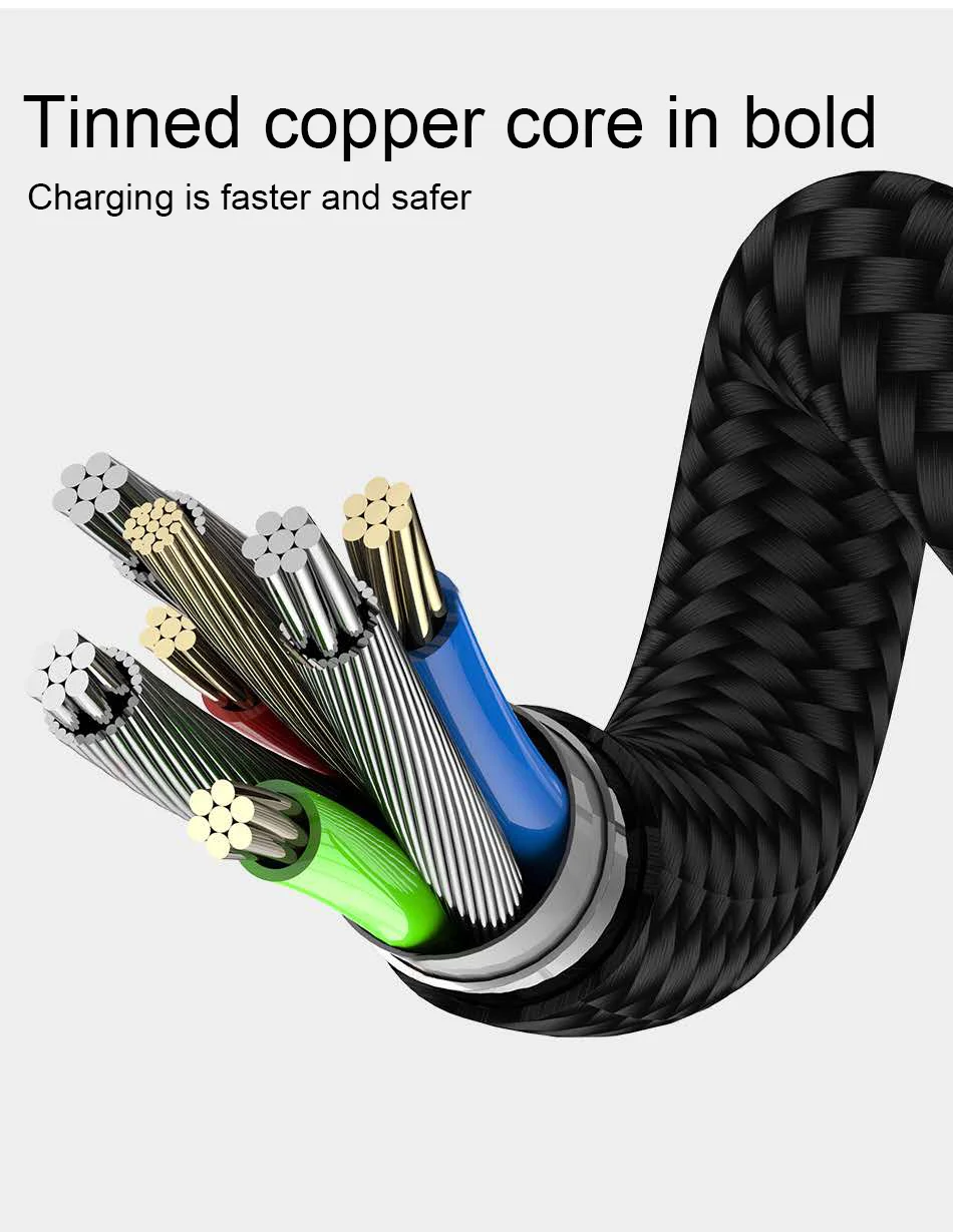  OEM магнитный кабель USB Type C быстрое зарядное устройство Micro Магнитный для передачи данных