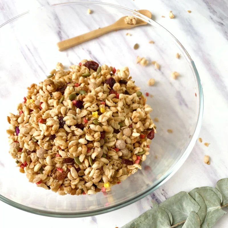 Supply mainly raw material, base material for oatmeal, muesli, Granola