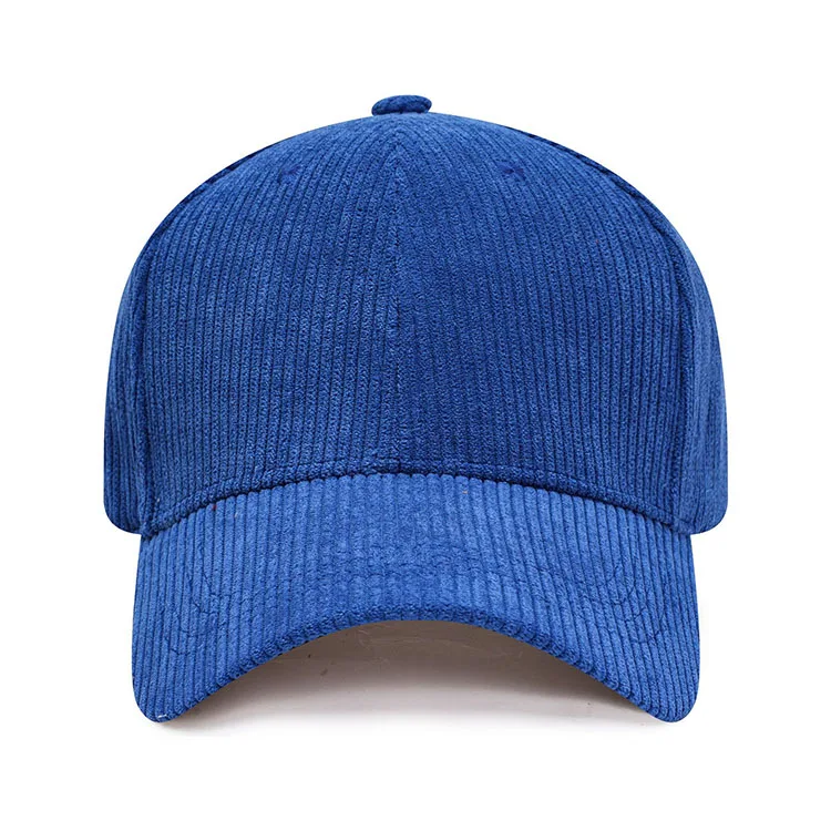 LRT Wholesale High Quality Fashion Mens Sports Baseball Cap Hats Custom Embroidery Logo Blank Corduroy Trucker Hats For Unisex