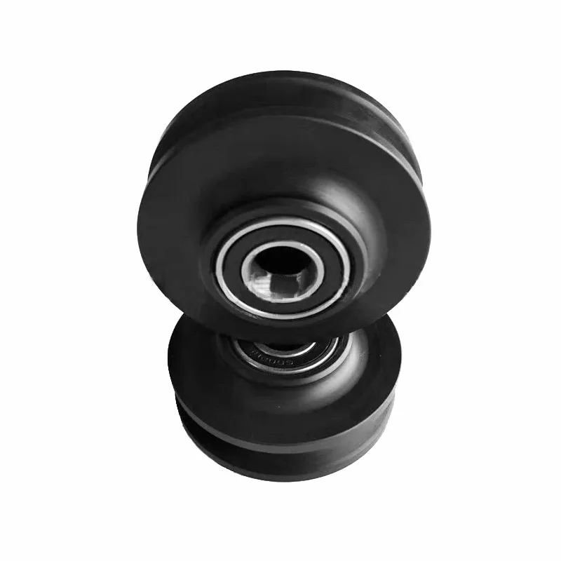 American sliding barn door pulley hardware accessories wear U and V bearing pulley