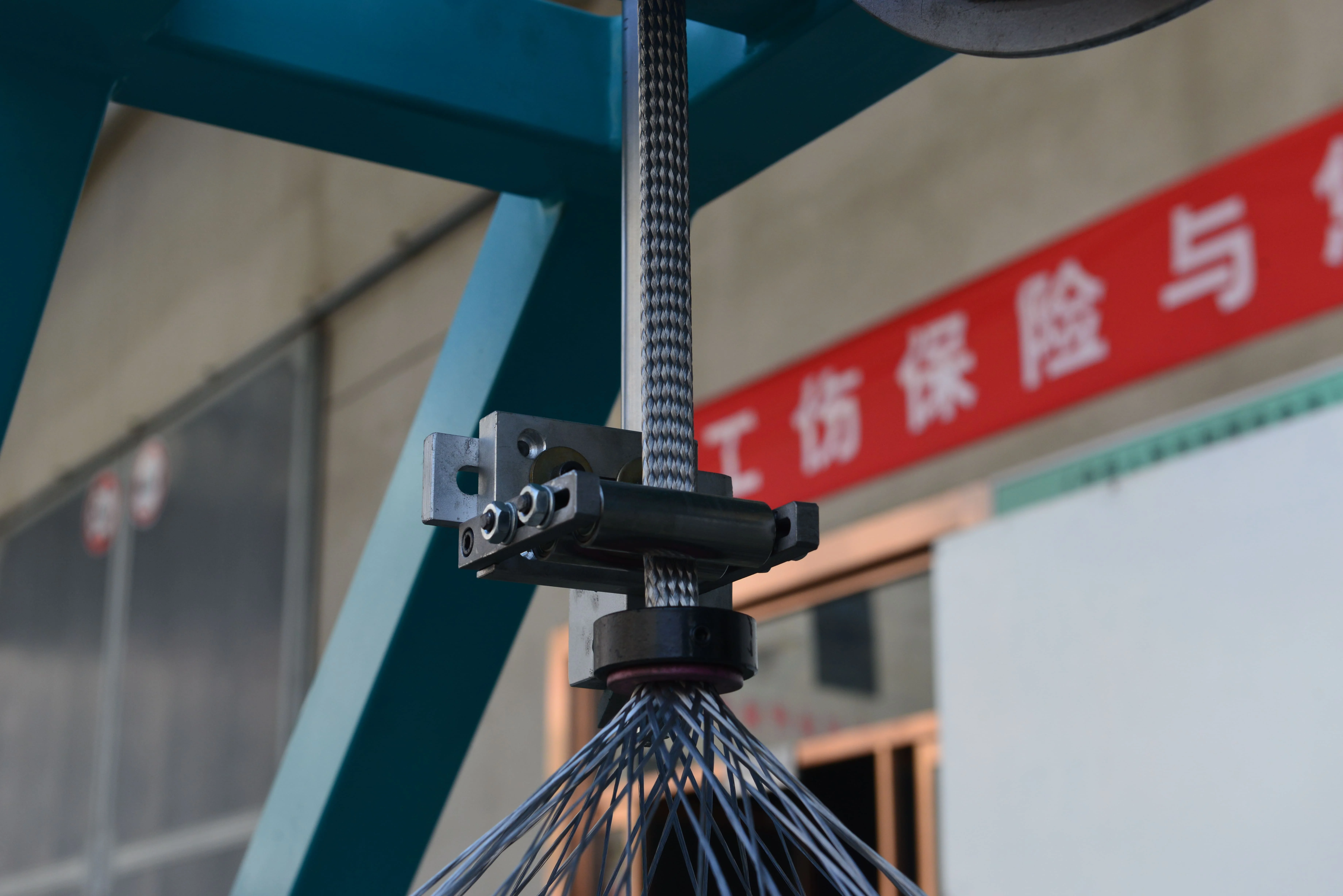 Flat Tinned Copper Metal Braided Sleeving wire braiding machine