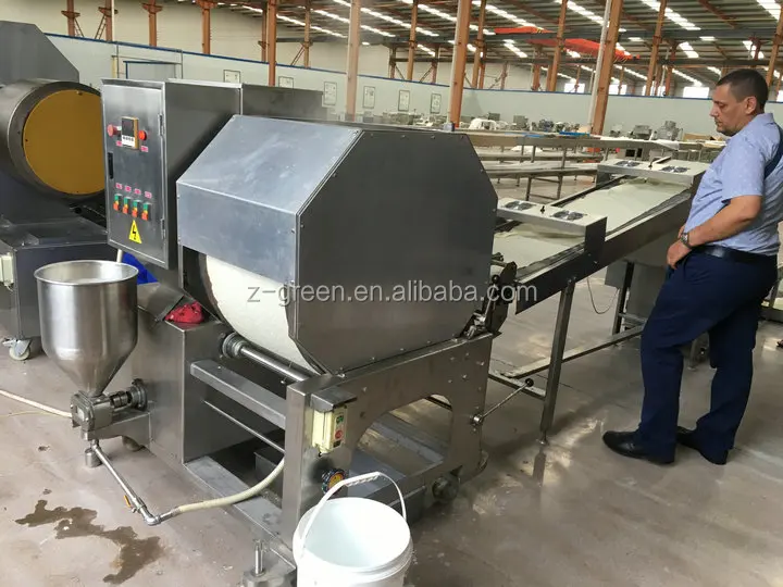 Machine for making spring rolls roller samosa production line