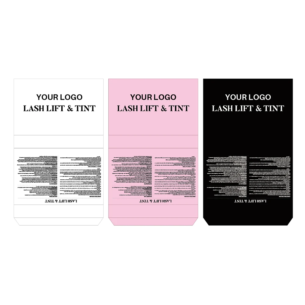 Iconsign Lash Lift and Tint Kits Private Label for home and salon use