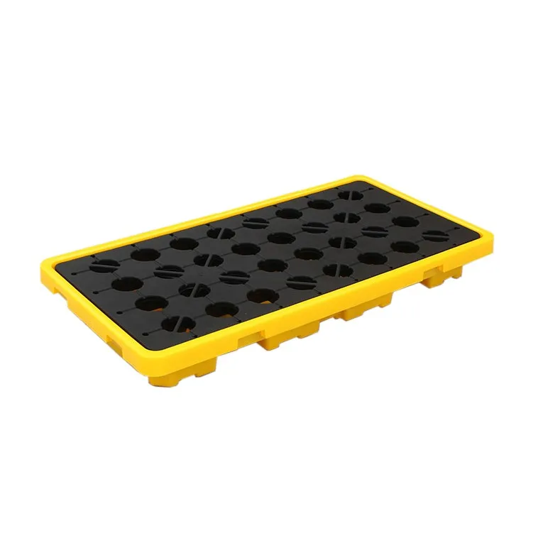 Industrial Oil  Spill Drum Plastic Pallets For Sales