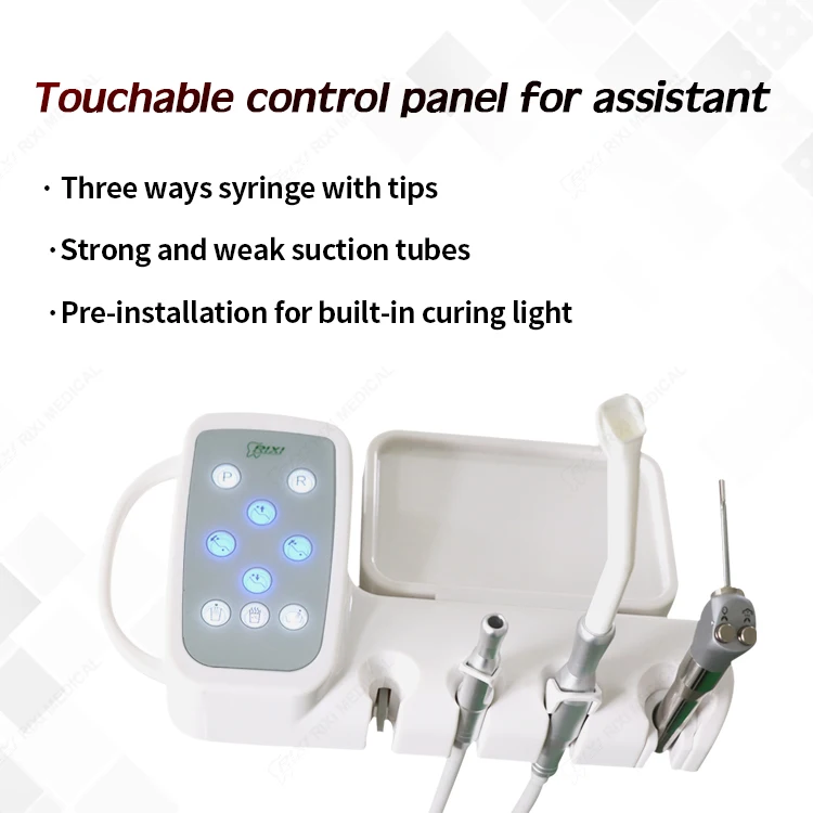 Dental Equipment Factory Comfortable Multi Function Dental Chair Price Hot Sale Full Set Unit with LED Light