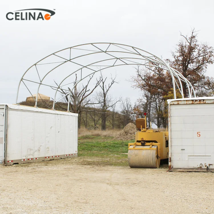 Celina manufactured wholesale waterproof prefabricated warehouse tent container shelter