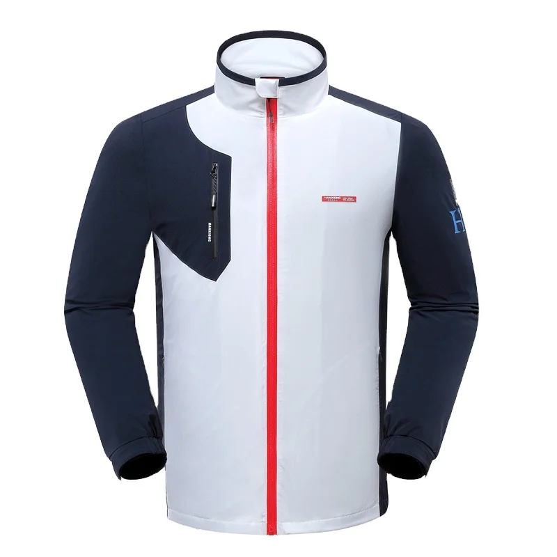 
factory price Waterproof windproof rain jacket golf jacket windbreaker custom golf clothes 