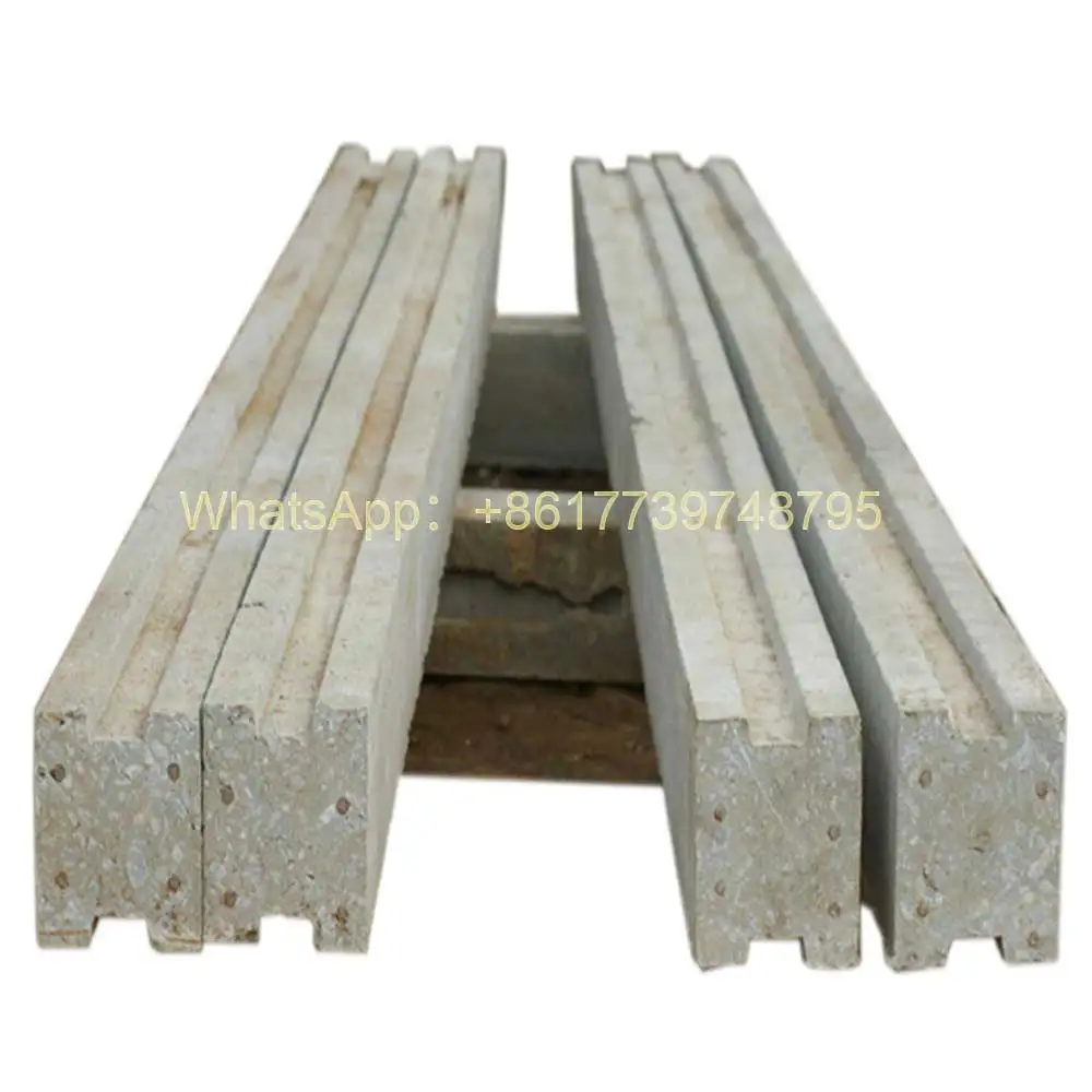 Precast Concrete H columns Machine for making concrete boundary wall