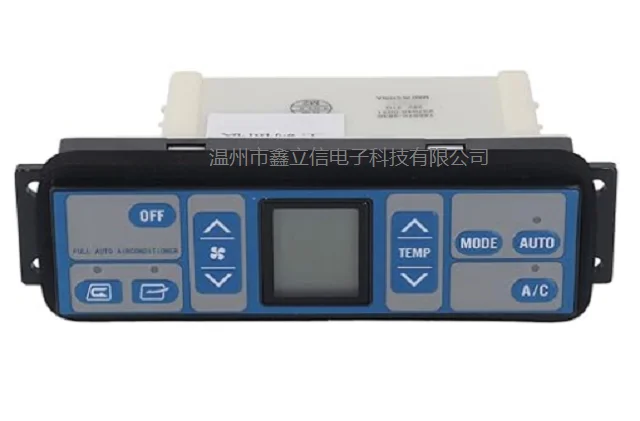 Air Conditioner Control Panel 146570-3830 Small Size PC Burr-Free Excavator Air Conditioner Control Panel Saving Space Easy