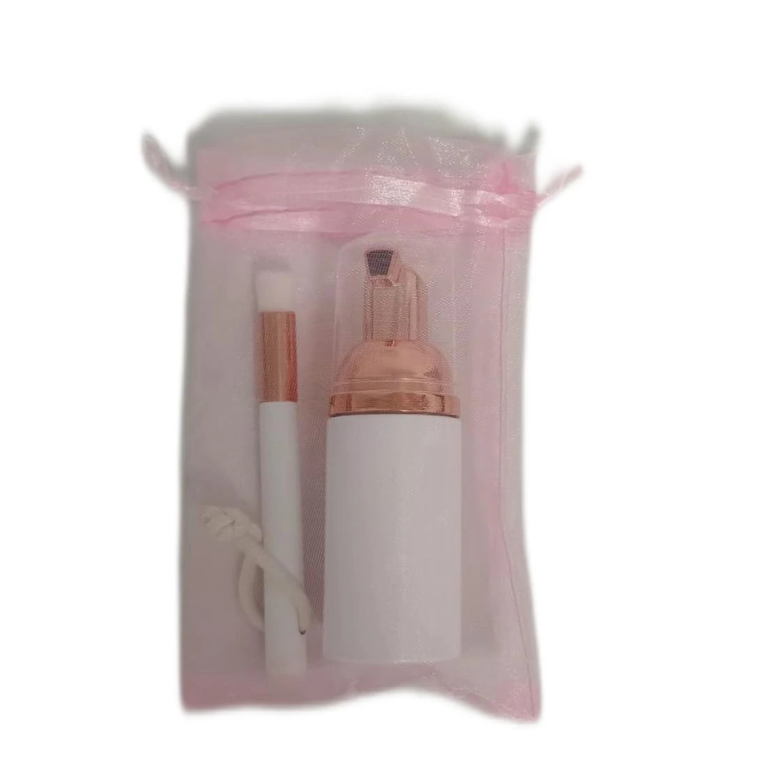 Private Label Lash Extension Foam Cleanser With cleaning nose Brushes  Daily  eyelash extension shampoo kits