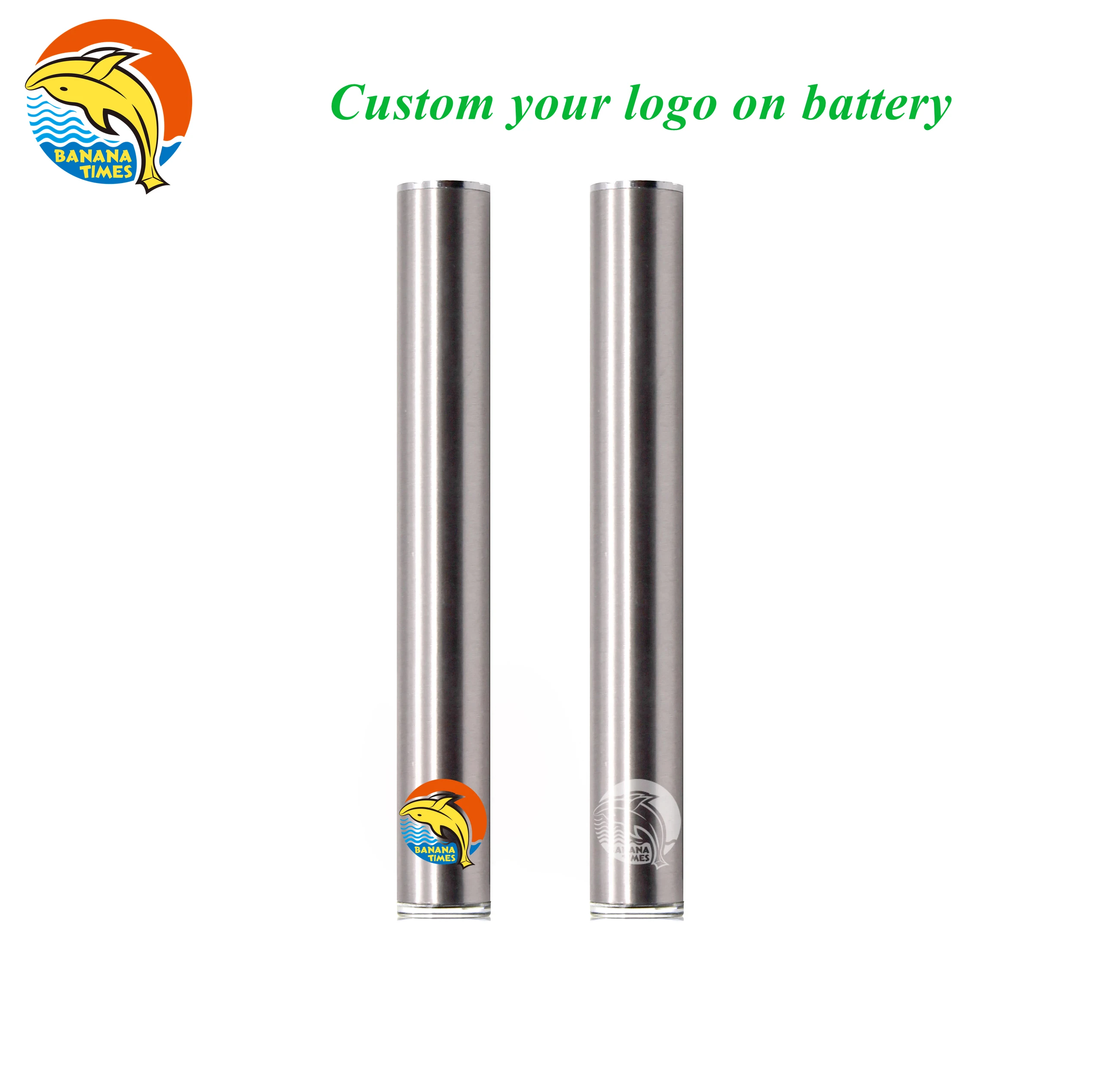 Hispanic custom cbd battery thread variable voltage 510 battery 10.5mm gold black vape cartridge battery