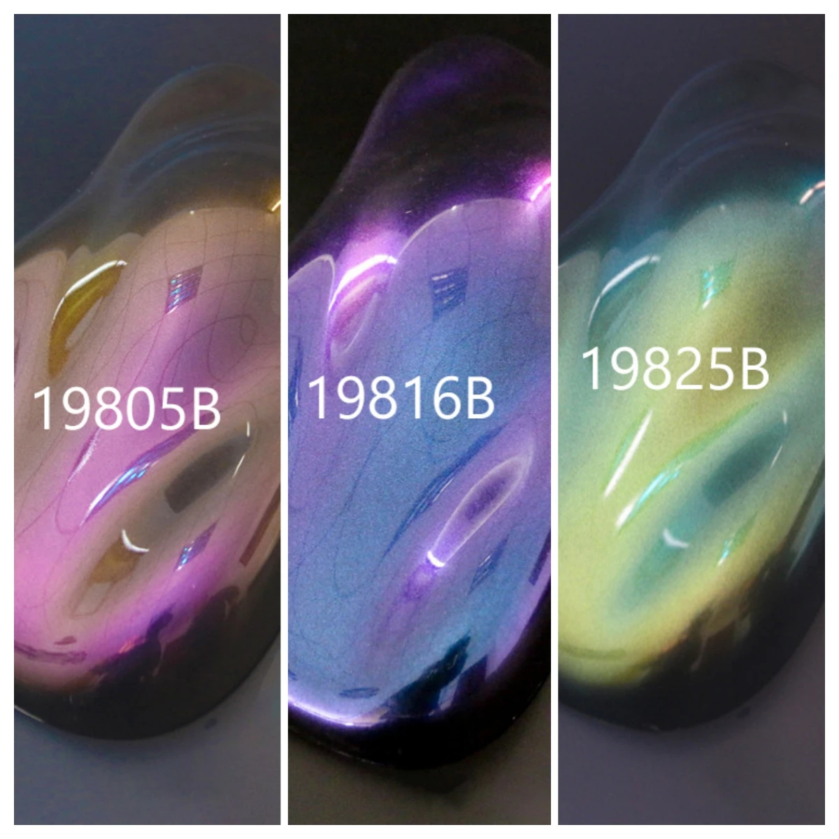 Hot Selling Chameleon Nail Dip Powder Cosmetic Chameleon Powder Pigment Sample