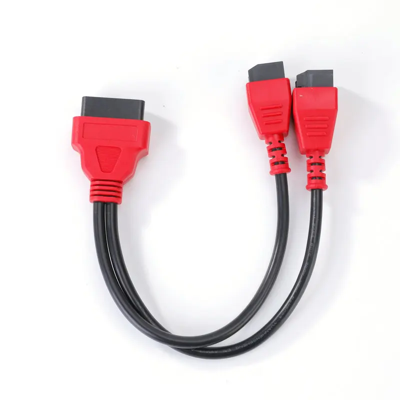Car OBD 2  16 Pin To FCA 12-8 Bypass 12 8 Diagnostic Connector Interface Cable for Fiat Autel DS808 Ma Chrysler Jeep