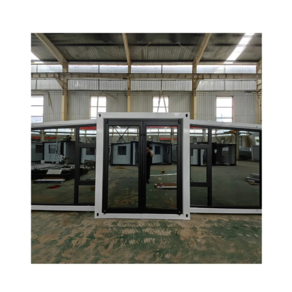 20ft Prefab Expandable Container Houses Prefabricated Foldable Container Homes Portable Tiny House