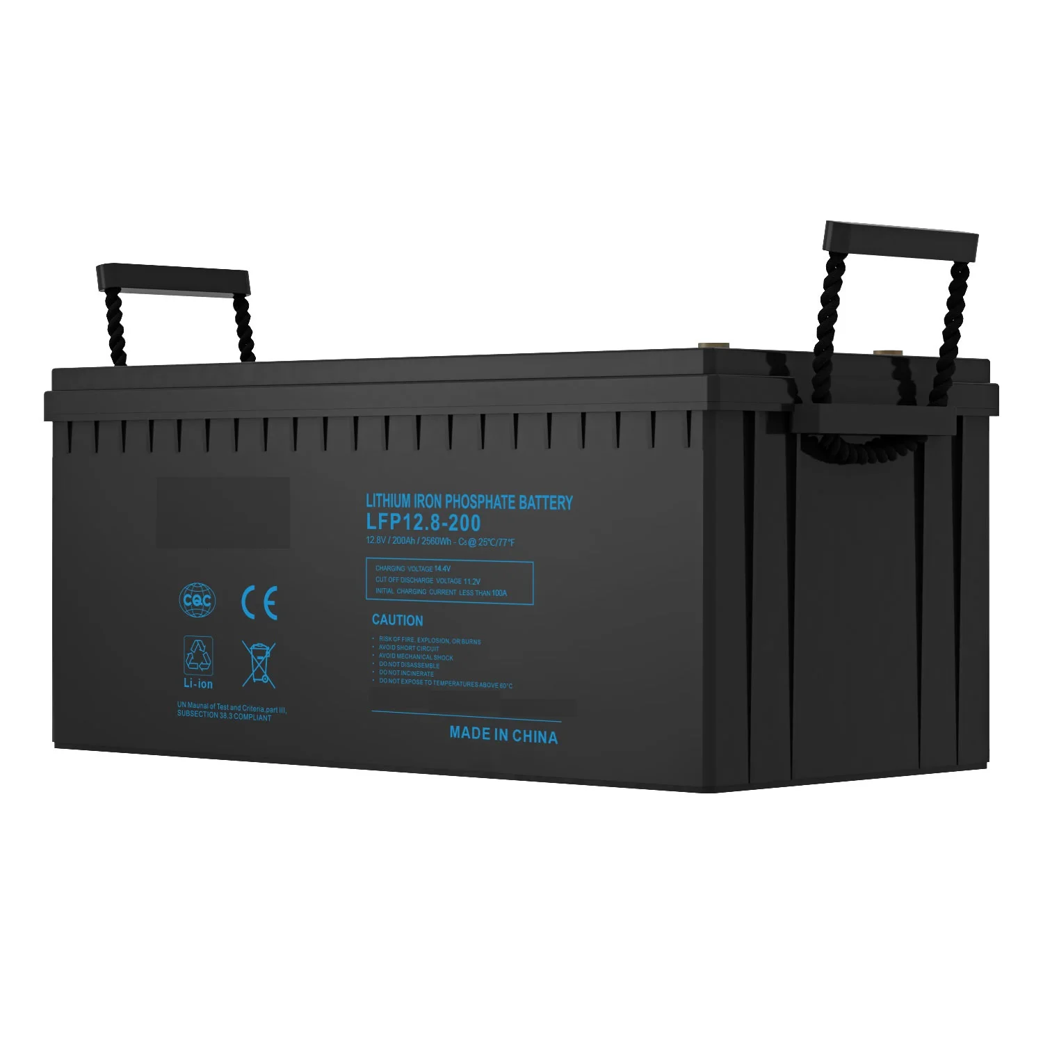 Оптовая продажа Lifepo4 12 В 50ah 100ah 200ah 400ah Bluetooth Ip65 Водонепроницаемый глубокий цикл перезаряжаемый Солнечный литий-ионный аккумулятор