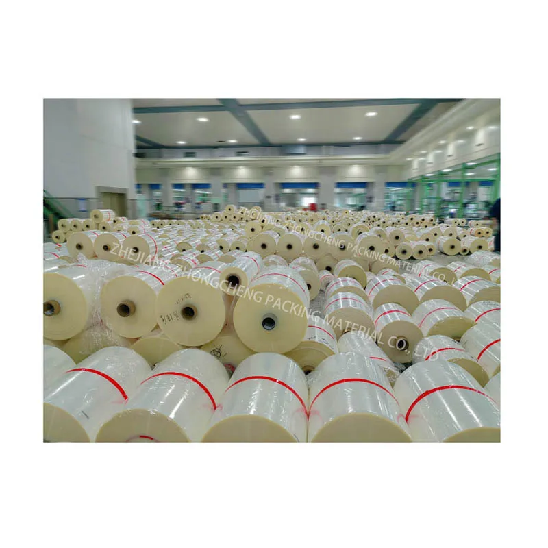 Factory polyolefin 19mic pof shrink wrap film for automatic wrapping machine use