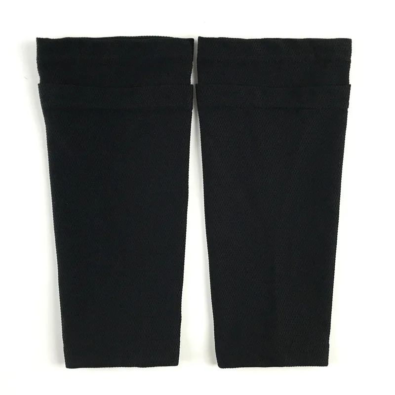 Custom Logo Latest Stretch Sports Football Sock Sleeve Calf Compression Sleeve Shin Guard Support For Soccer shin guard sleeve