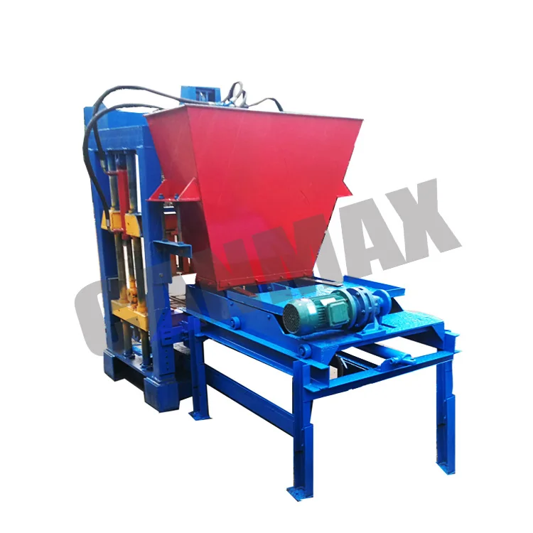 QT4-25 Hydraulic Interlocking Earth Block Hydraulic Press Automatic Senegal Brick Making Machine