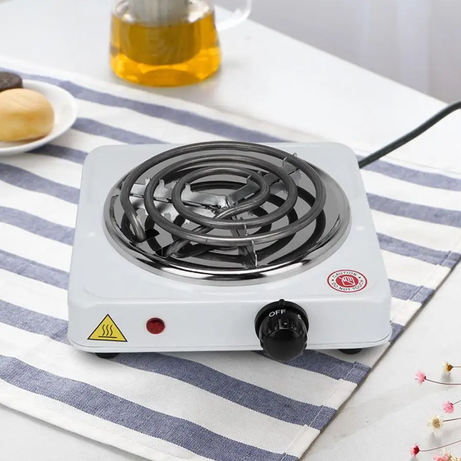 220V 1500W Electric Stove Hot Plate Iron Burner Home Kitchen Cooker Coffee Heater Household Cooking Appliances EU Plug