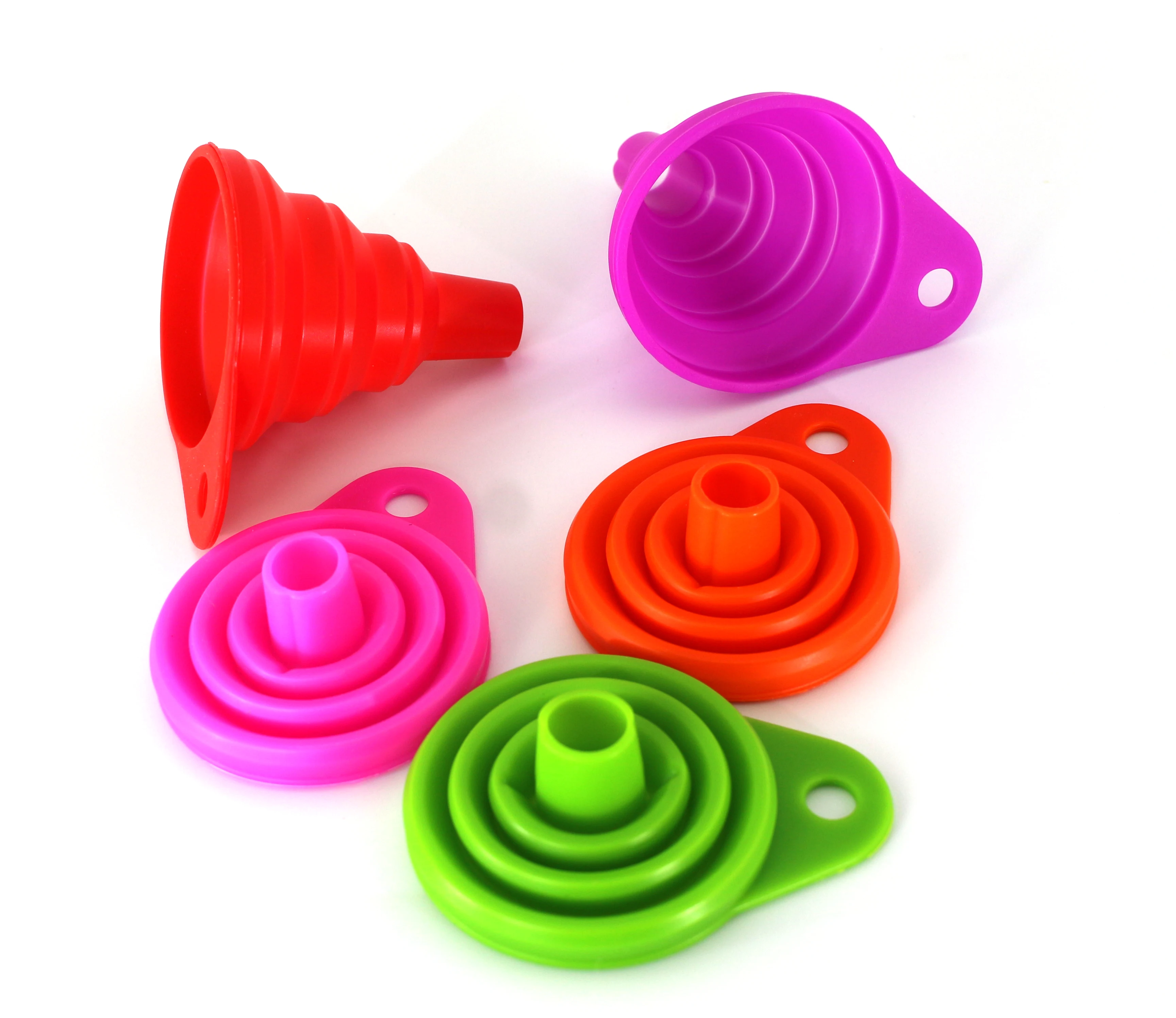 Высококачественный маленький складной силиконовый мини-дозатор