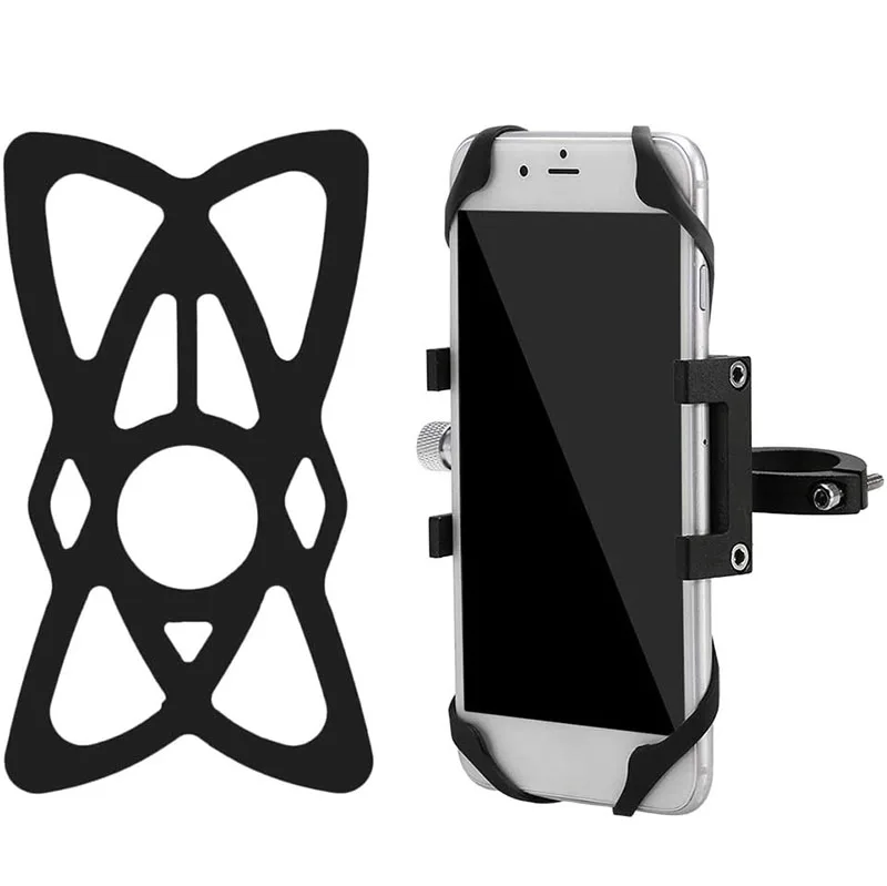 Universal Mountain Portable Silicone Band For Bicycle Bike Phones Holder