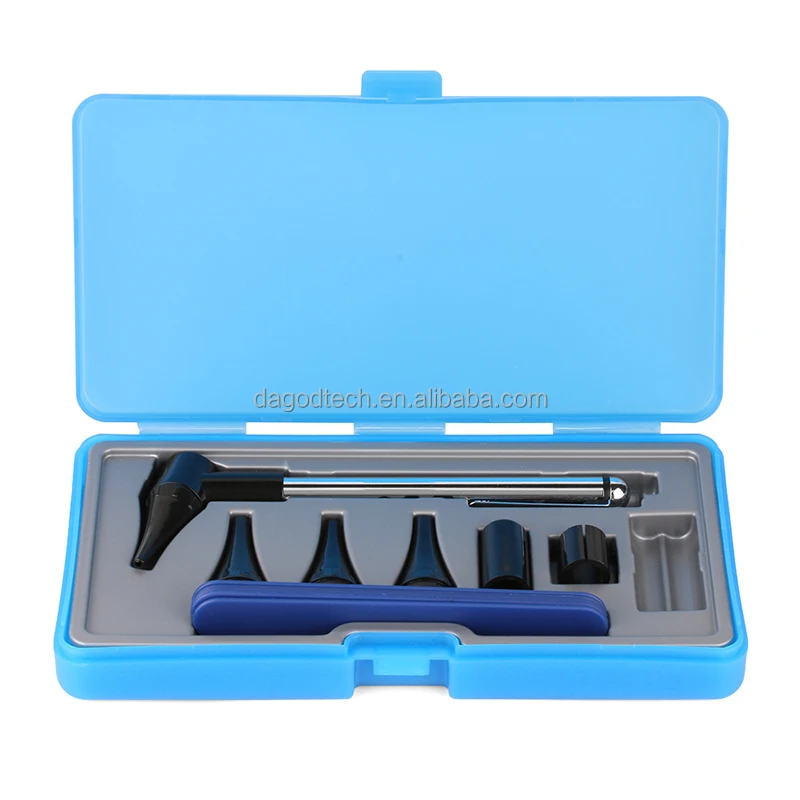 Otoscope Kit,Professional Diagnostic Ear Care Tool Otoscope with both Adult and Pediatric