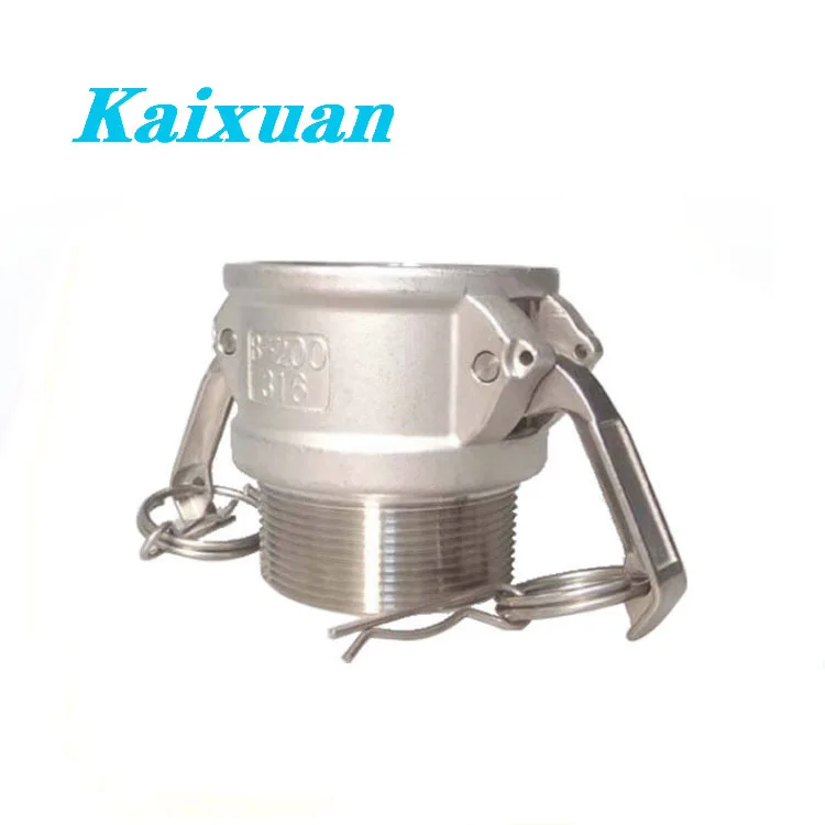 Factory supply stainless steel cam and groove fittings Type B