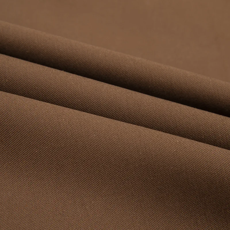 Лидер продаж, тянущаяся хлопчатобумажная спандексовая саржевая ткань для мужских брюк и брюк