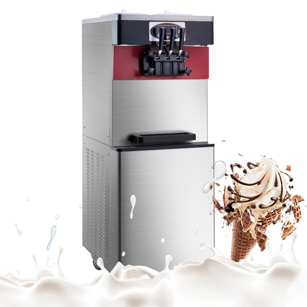 Popular Factory Direct Frozen Fruit Multi Flavor Ice Machine Price With Air Pump