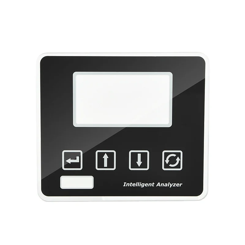 Glass manufacturers digital constant temperature tempered glass panel home bathroom smart switch touch glass panel