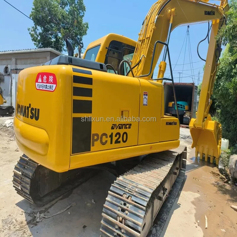 japan original used excavator komatsu pc120 second hand crawler digging used japan excavator komatsu pc120 used 12tons for sale