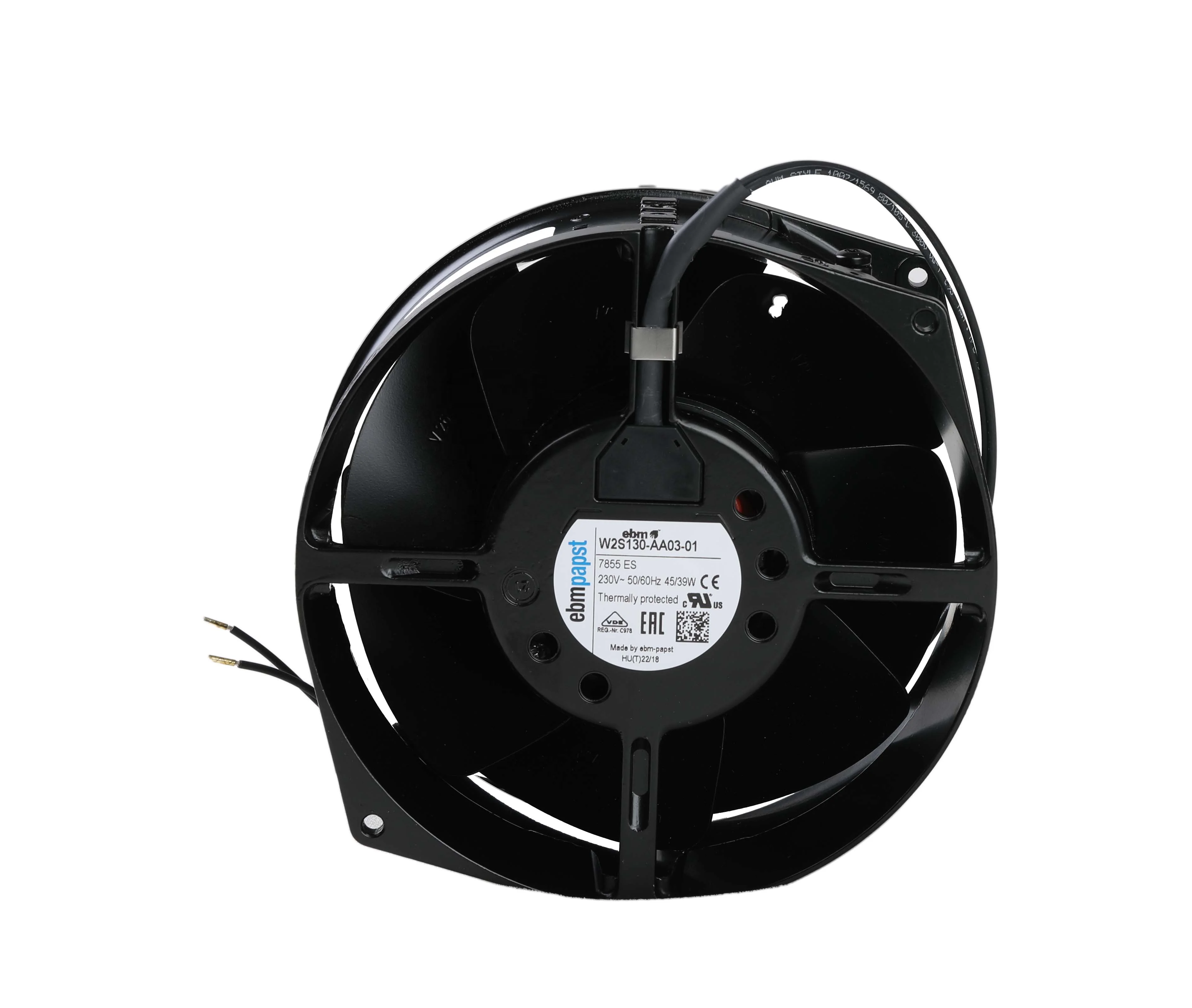 W2S130-AA03-01 ebmpapst AC axial compact fan EBM-PAPST TYPE:W2S130-AA03-01 230V EBM FAN Germany