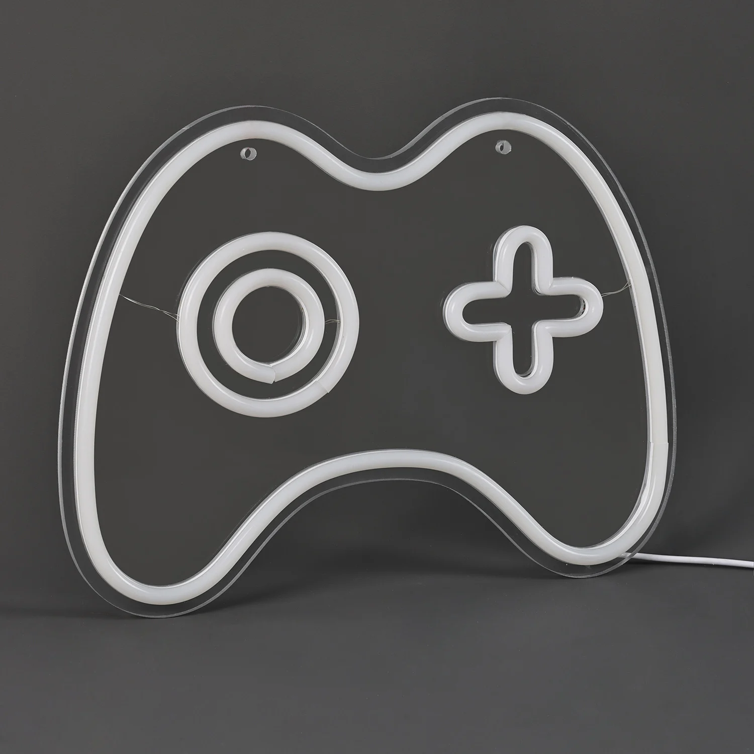 Internet bar table light color acrylic decor night light with game shape