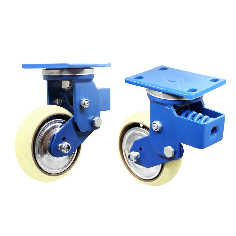Shock absorbing wheel universal wheel 5'6'8' polyurethane PU