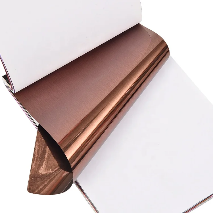 
Golden Metallized PVC Films Electroplated PVC Film for Food Packaging 
