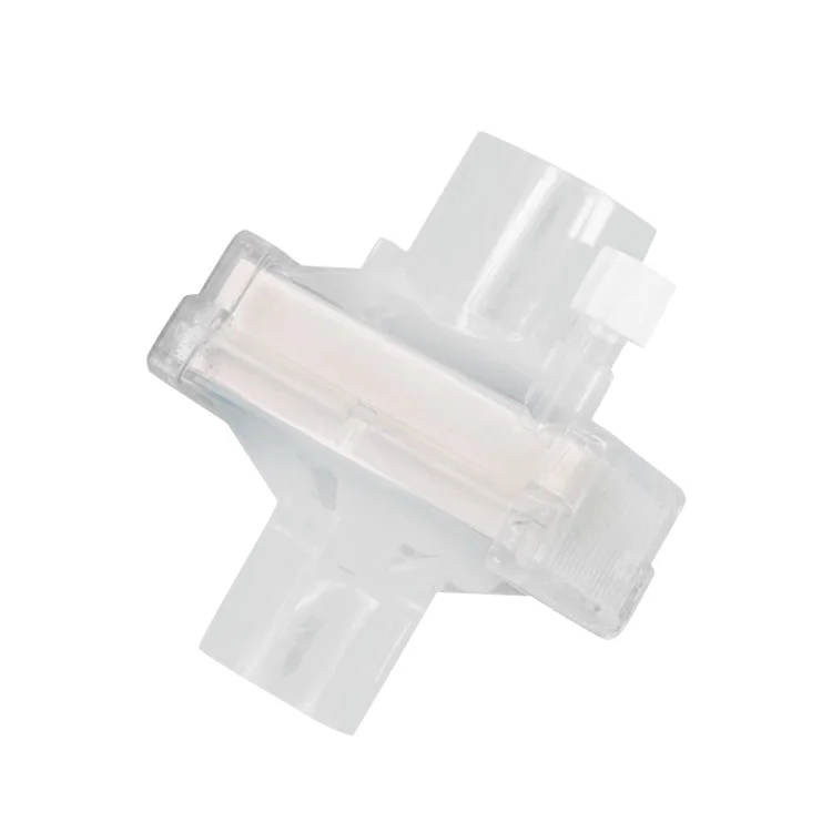 Anti Bacterial Disposable Breathing System HME Filter For Adult