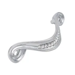 Hoone Crystal Mermaid Pull Handles Wardrobe Handles Zinc Alloy Fancy New Cabinet Handles Door Pull Handles