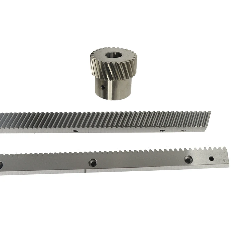 Нержавеющая сталь зубчатая рейка стали винтовой зубчатой передачи и винтовой зубчатой передачи вала Набор
