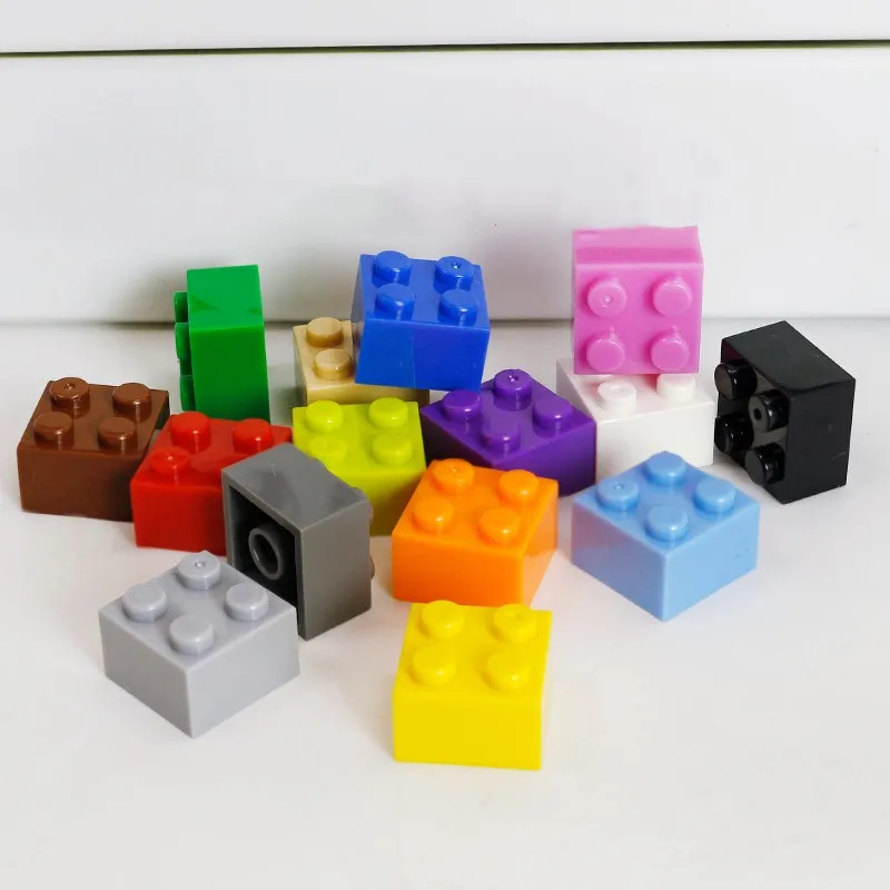 NO.3003 DIY Building Blocks Thick Figures Bricks 2x2 Dots Educational Creative  Plastic Toys