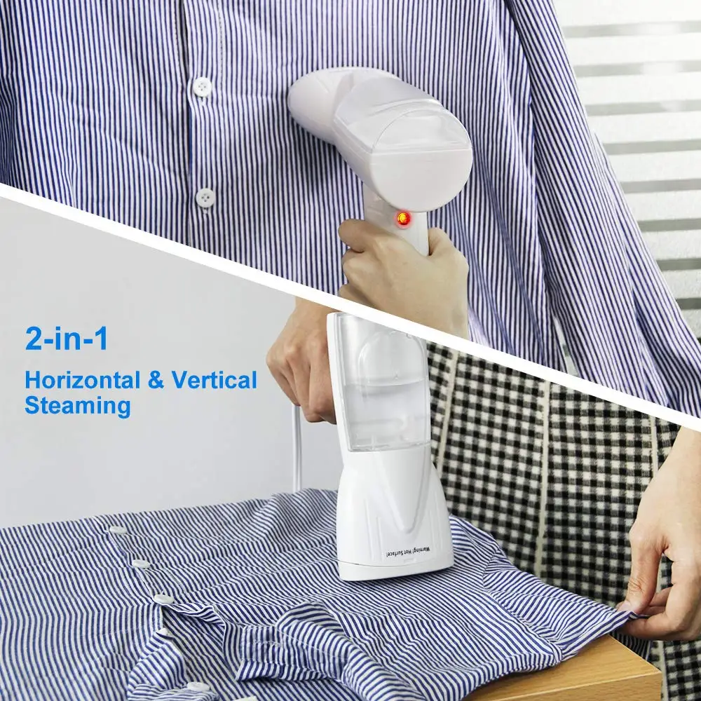 Highspot High quality mini Foldable handheld garment steamer mini steamer for clothes steam iron for travel OEM