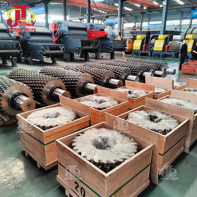 Multipurpose Biomass Crusher Double Axis Rice Straw Paddy Straw Shredder Machine