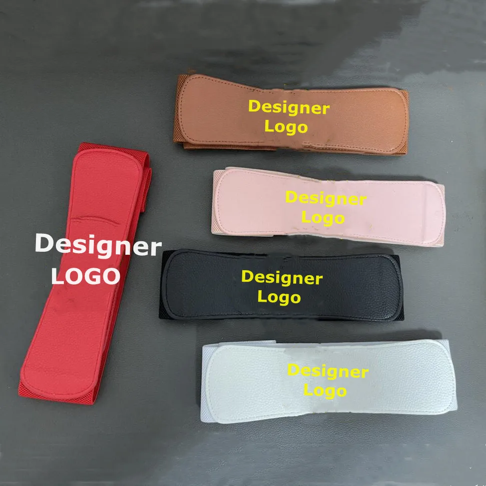 Fashion Designer Belt Women Luxury Ladies Rhinestone Esastic Belt Woman Designers Stretch Waist Belt